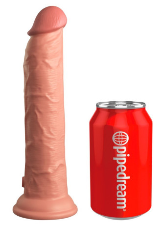 9" Dual Density Silicone Cock
